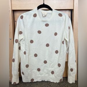 Sézane Polka Dotted Sweater